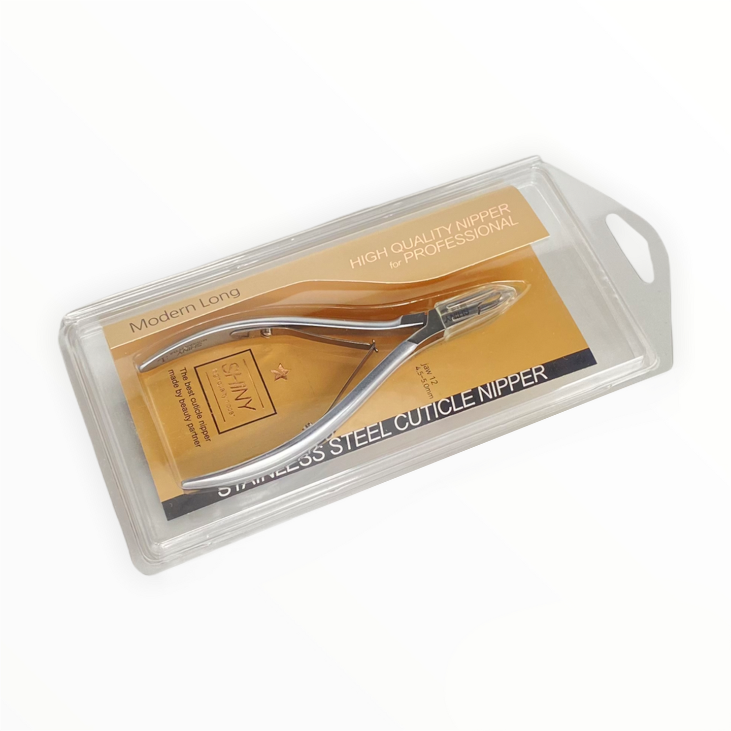 Shiny Korea Modern Long Cuticle Cutters 4.5mm